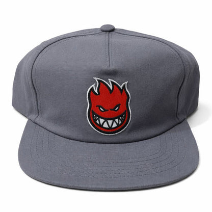 Spitfire Bighead Fill Snapback Cap Charcoal / Red