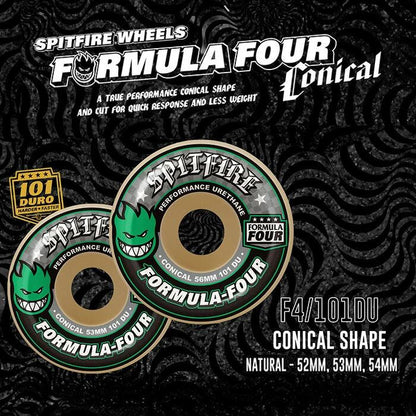 Spitfire Conical Formula4 54mm / 101A Green Silver