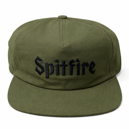 Spitfire Molotov Script Cap Olive