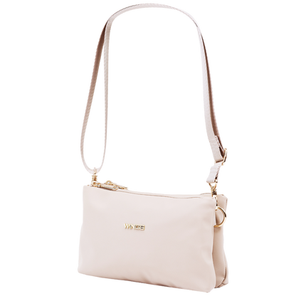Torebka sportowa ROSELLA z funkcją kosmetyczki BEIGE ROSELLA COLLECTION