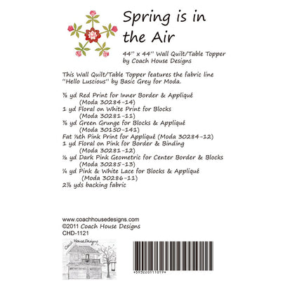 Spring Is In the Air Quilt Pattern
