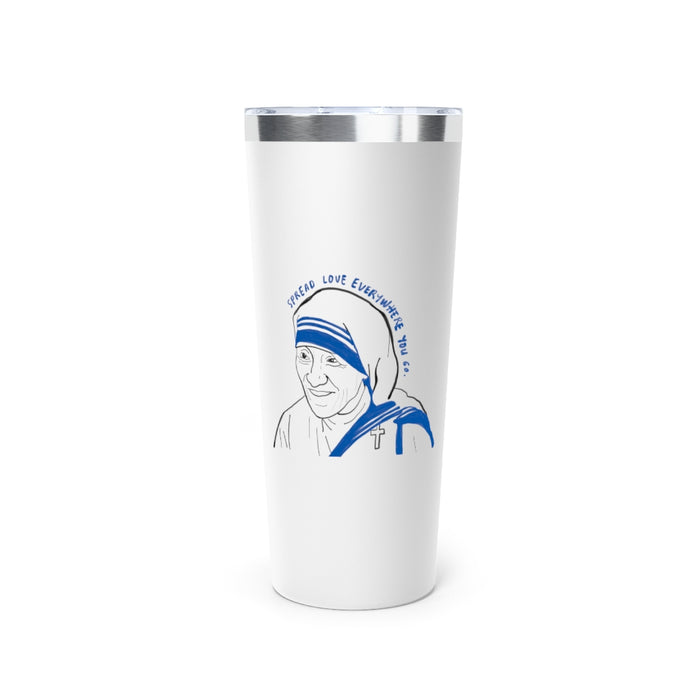 St. Mother Teresa Copper Vacuum Insulated Tumbler
