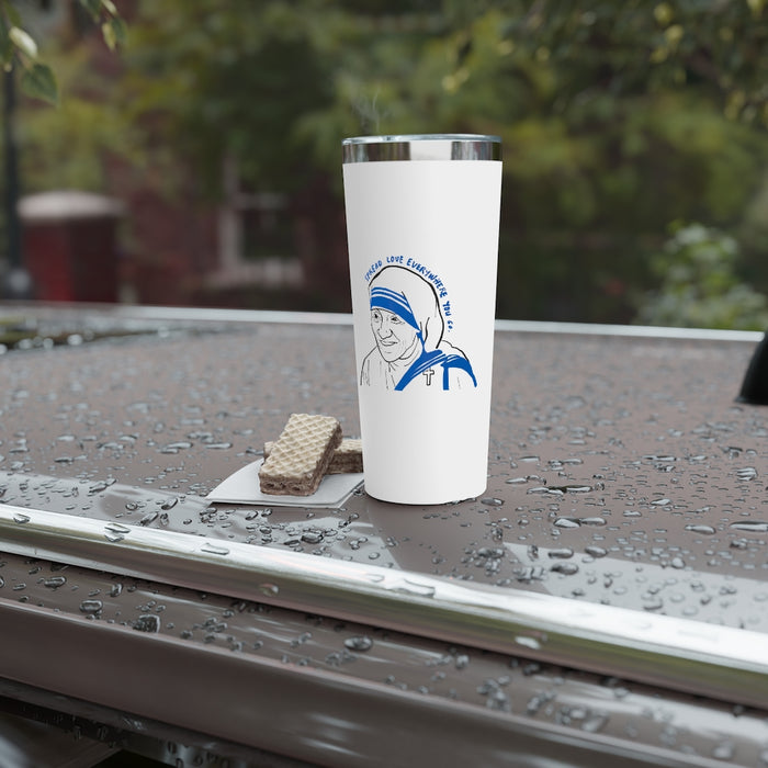 St. Mother Teresa Copper Vacuum Insulated Tumbler