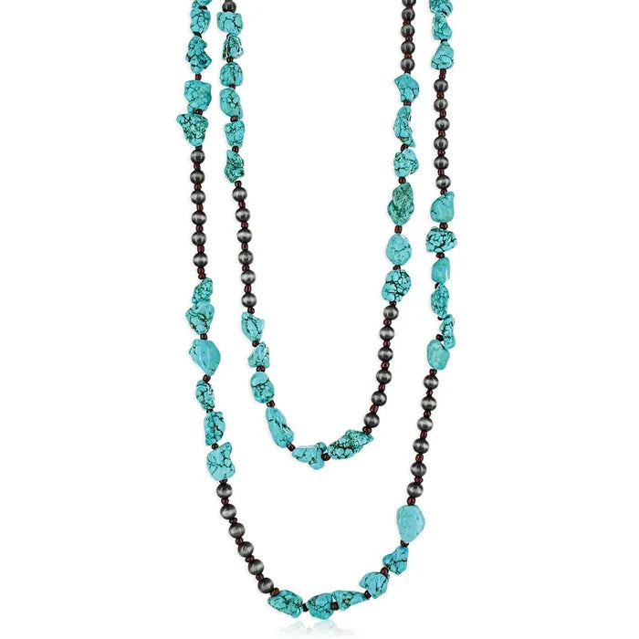 Stacked Turquoise Layering Necklace