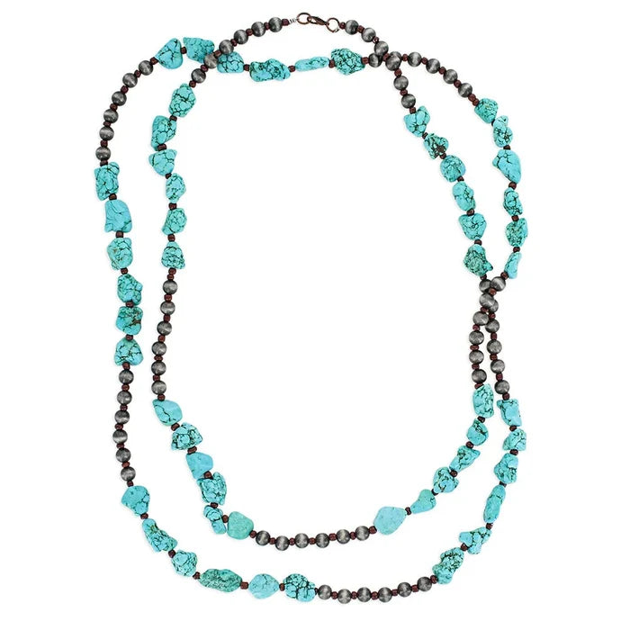 Stacked Turquoise Layering Necklace