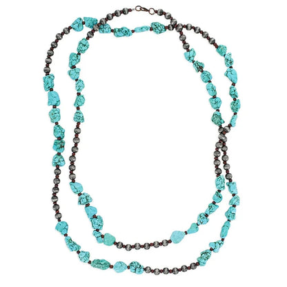 Stacked Turquoise Layering Necklace