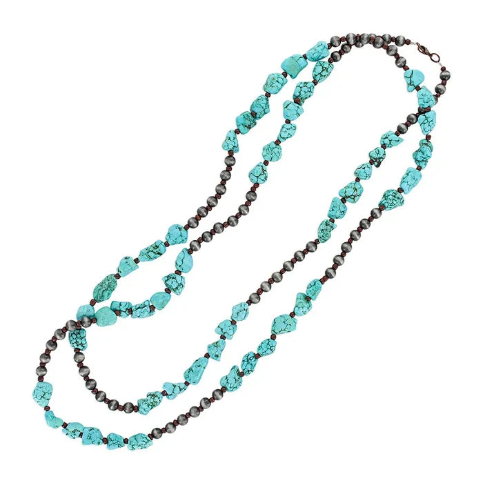 Stacked Turquoise Layering Necklace
