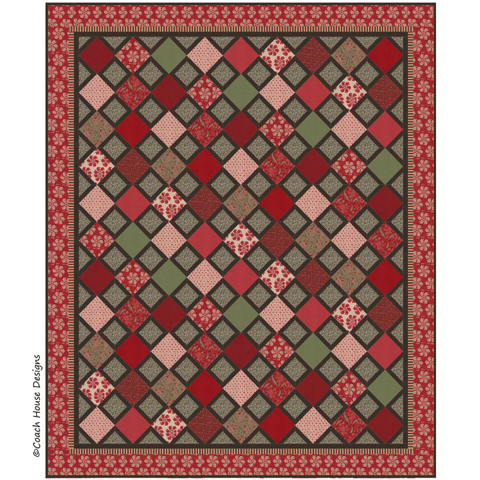 Stained Glass Quilt Pattern