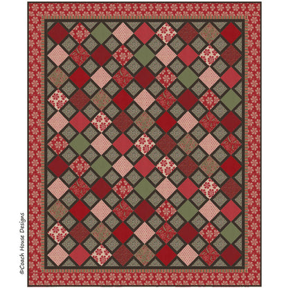 Stained Glass Quilt Pattern