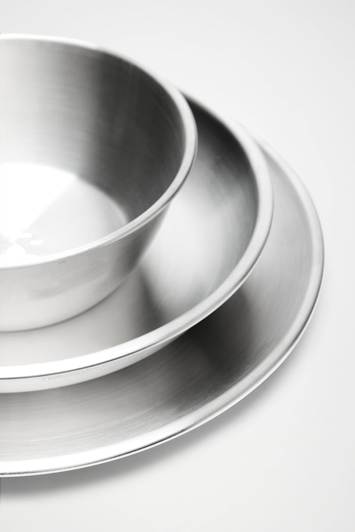 RAINS Stainless Steel 2-Pack Deep Plates Steel Plates