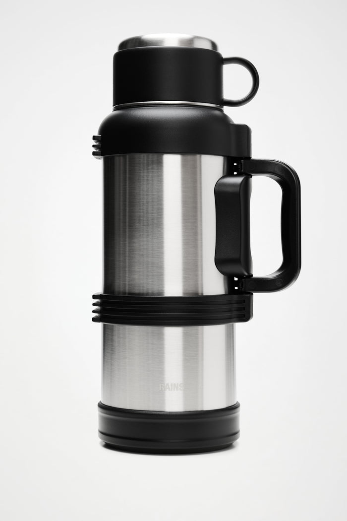 RAINS Stainless Steel Tumbler Vacuum Flask 2000ml Steel Coffee Mugs