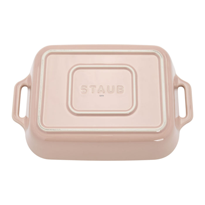 Staub Stoneware 4-pc Macaron Mixed Baking Dish Set - Light Pink
