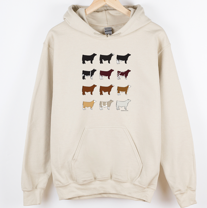 Steer Breeds– Hoodie