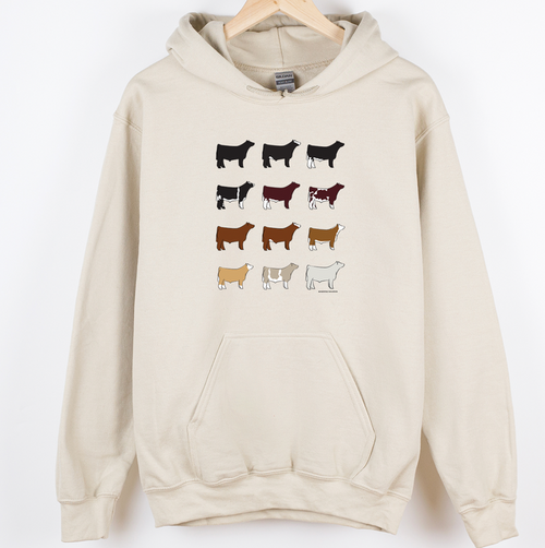 Steer Breeds– Hoodie