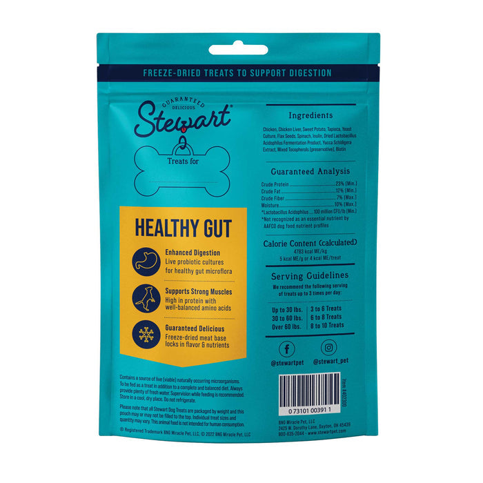 Stewart Dog Healthy Gut Chicken and Vegetable Treats
