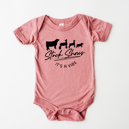 Stock Shows It's A Vibe- Infant/Toddler/Youth