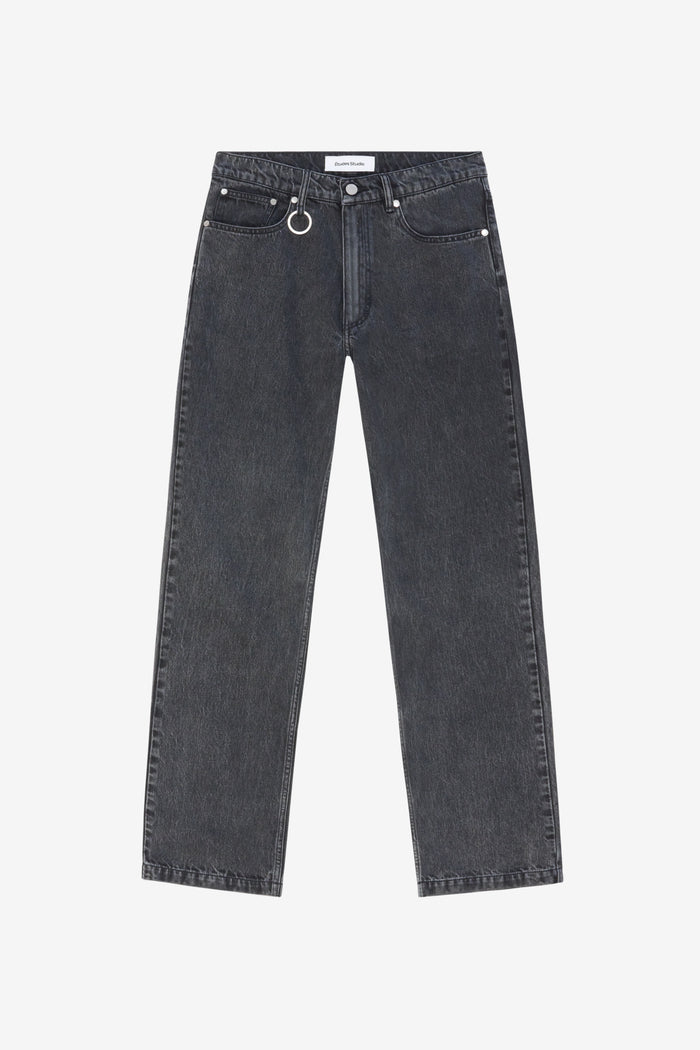 ETUDES STUDIO STRAIGHT JEANS PANT BLACK 1