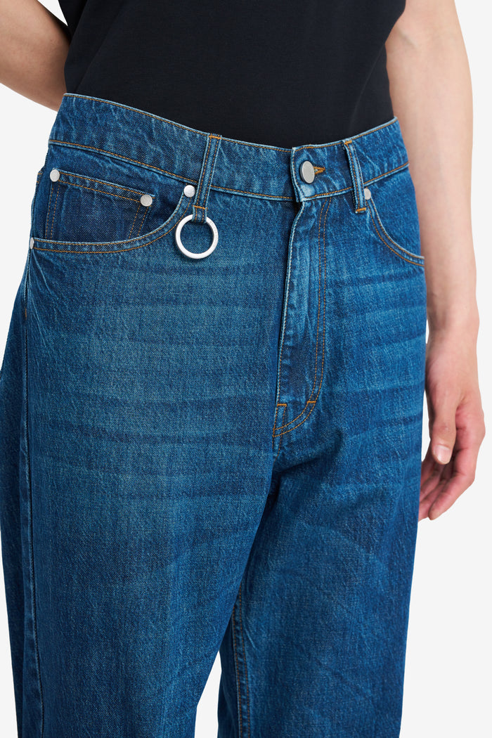 ETUDES STUDIO STRAIGHT JEANS PANT BLUE 4