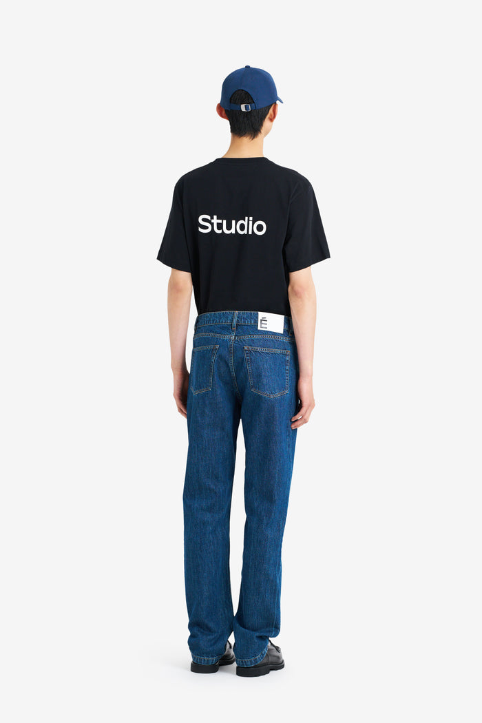 ETUDES STUDIO STRAIGHT JEANS PANT BLUE 5