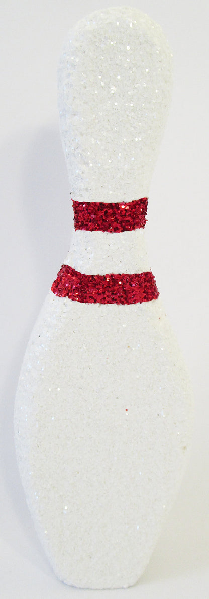 Bowling pin styrofoam cutout - Designs by Ginny