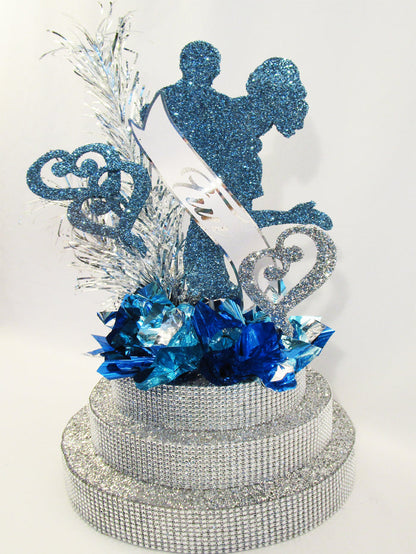 Anniversary centerpiece - Designs by Ginny