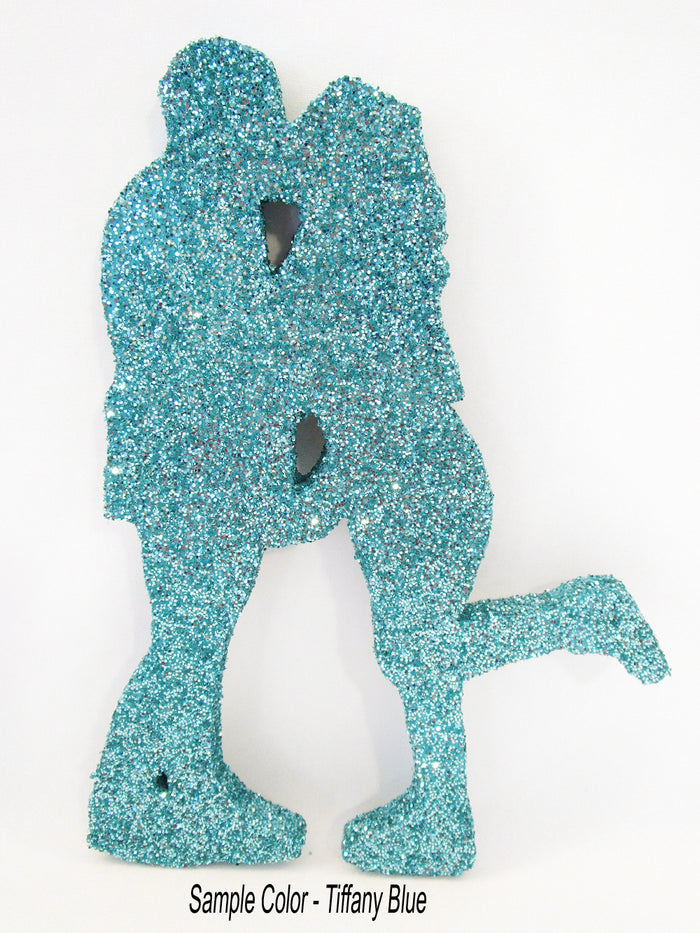 Styrofoam Couple Kissing Cutout - Designs by Ginny