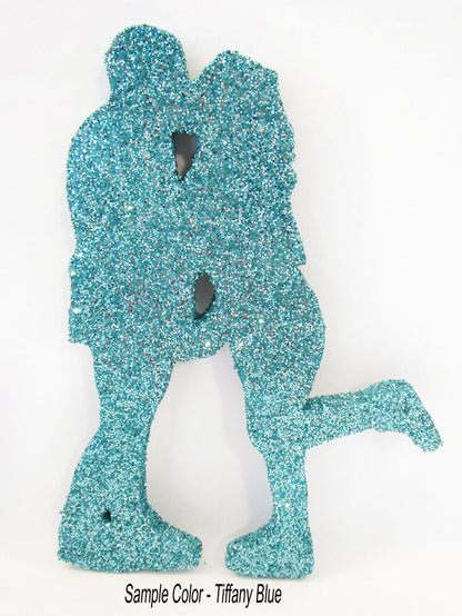 Styrofoam Couple Kissing Cutout - Designs by Ginny