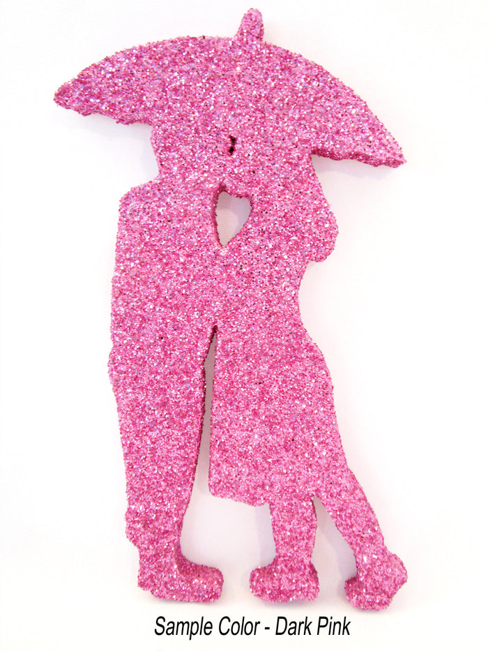 Styrofoam couple under umbrella cutout - Designs by Ginny