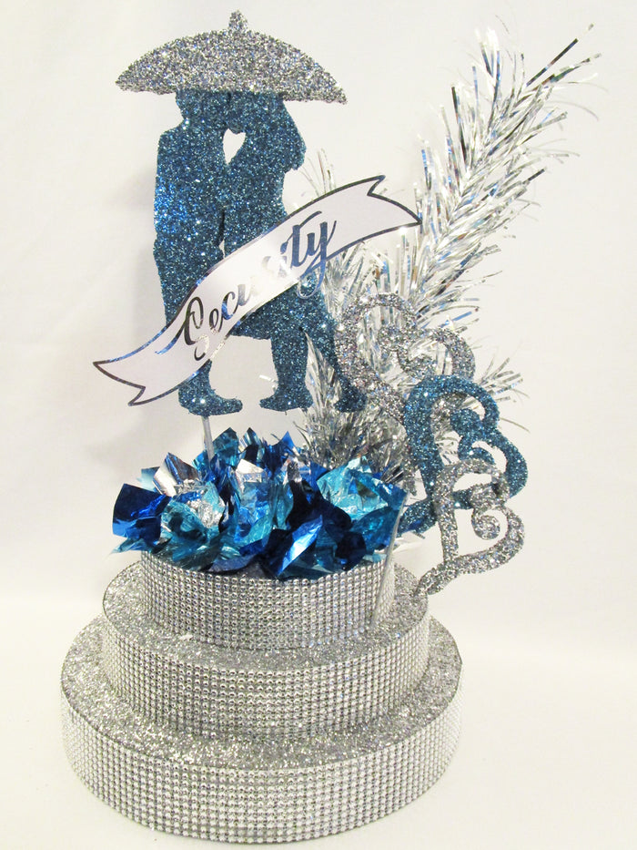 Anniversary centerpiece - Designs by Ginny