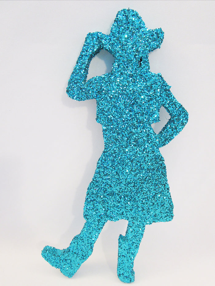 Styrofoam Cowgirl Cutout - Designs by Ginny