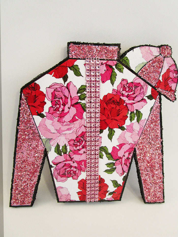 Styrofoam Jockey Silk Cutout