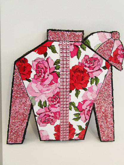 Styrofoam Jockey Silk Cutout