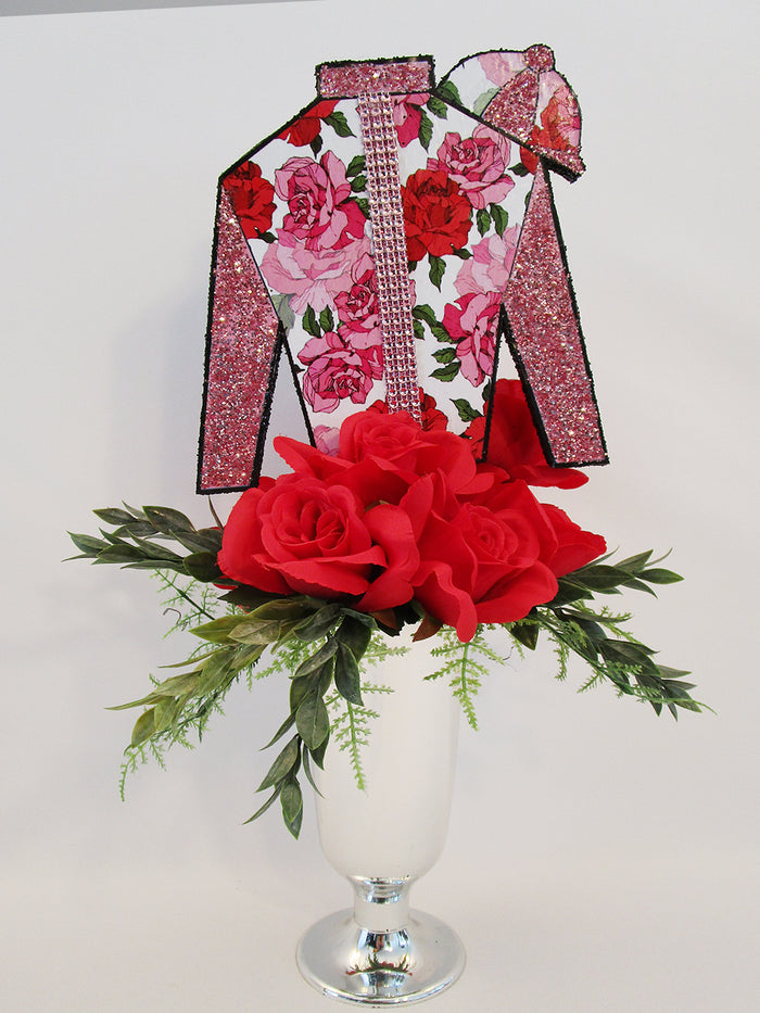 Styrofoam Jockey Silk Cutout