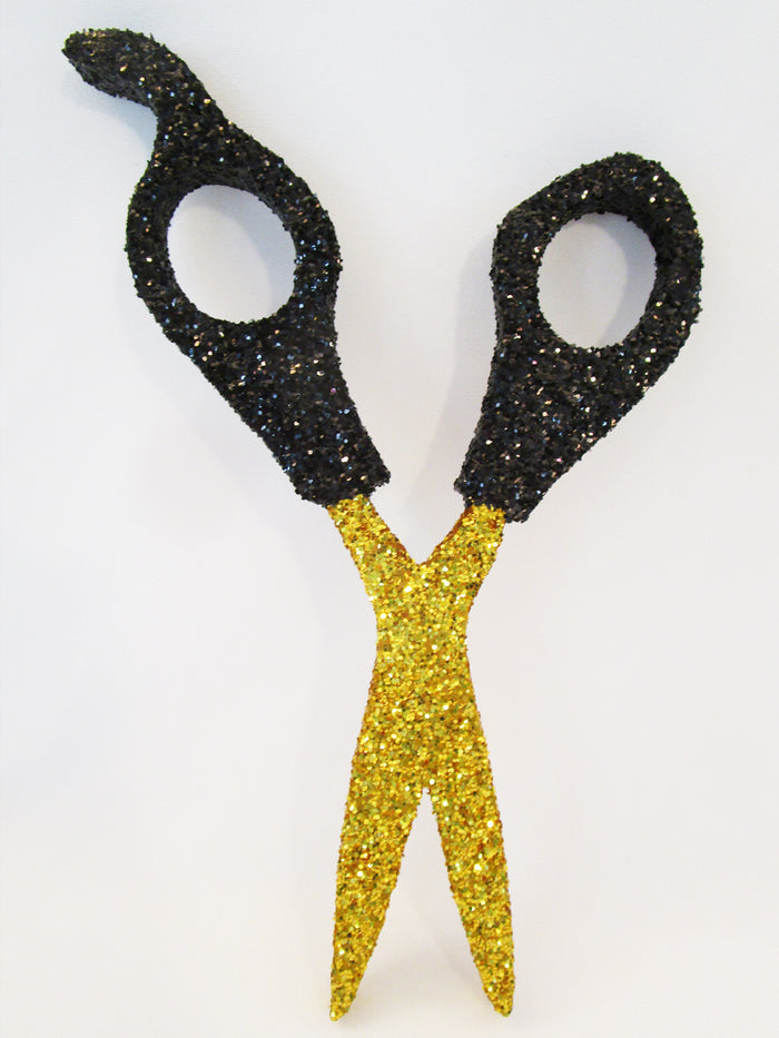 Styrofoam scissors cutout - Designs by Ginny