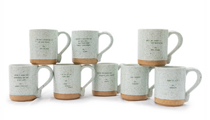 Sugar Boo, Holiday Edition XO Mugs - Pine & Moss