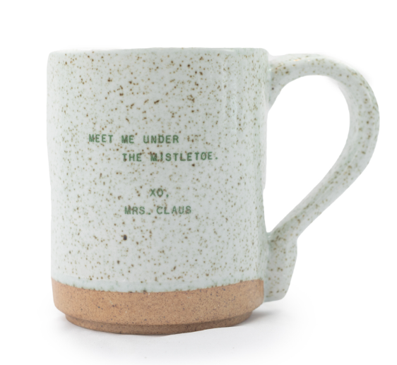 Sugar Boo, Holiday Edition XO Mugs - Pine & Moss