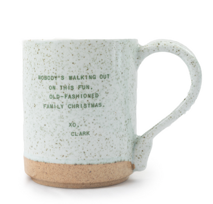 Sugar Boo, Holiday Edition XO Mugs - Pine & Moss