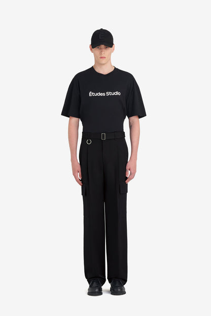 ETUDES STUDIO SUIT PANT CARGO POCKETS BLACK 3