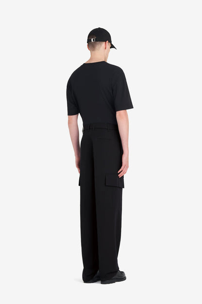 ETUDES STUDIO SUIT PANT CARGO POCKETS BLACK 4