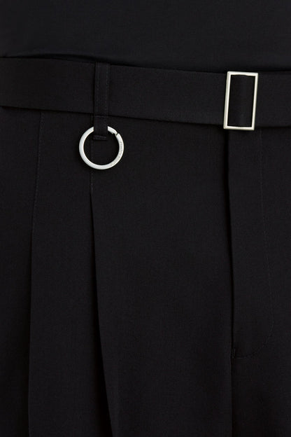 ETUDES STUDIO SUIT PANT CARGO POCKETS BLACK 5