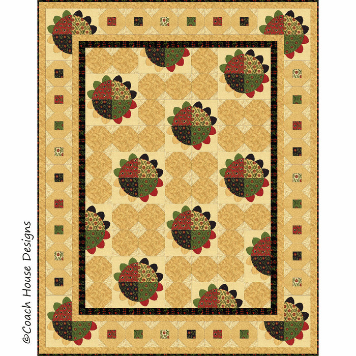 Sunflowers Quilt Pattern