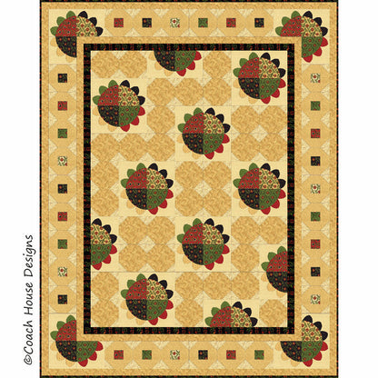 Sunflowers Quilt Pattern