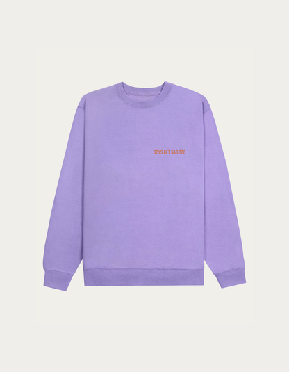 SUNSETS CREWNECK LAVENDER