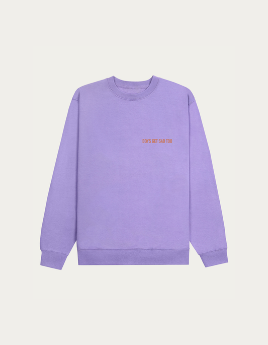 SUNSETS CREWNECK LAVENDER