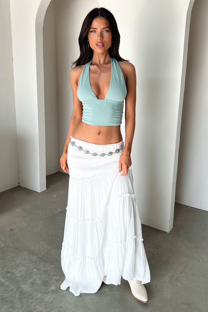 Sunshine Halter Top - Green