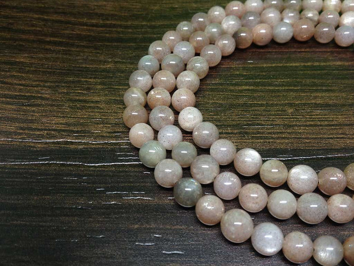 Sunstone Gemstone Mala, 108 Prayer Bead Mala.