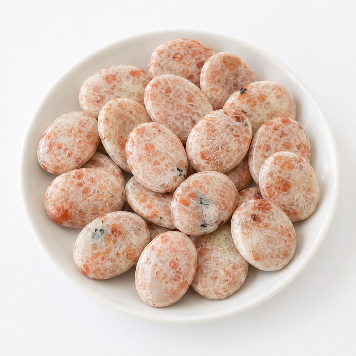 Sunstone Pocket Stones (Protection and Transformation )