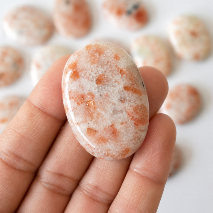 Sunstone Pocket Stones (Protection and Transformation )