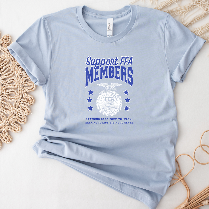 Support FFA Members Stars- Bella Canvas T-Shirt