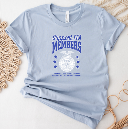 Support FFA Members Stars- Bella Canvas T-Shirt
